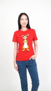 Forest X Disney CNY Rabbit Fleece Texture Round Neck Family Tee Men / Ladies / Kids Tee - FW20057 / FW820057 / FWK20057