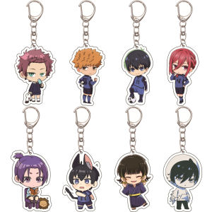 Bandai | Anime BLUE LOCK Acrylic Móc Khóa Rensuke Kunigami Isagi Yoichi Bachira Meguru Chigiri Hyoma Mikage Reo Dễ Thương Sưu Tập Quà Tặng