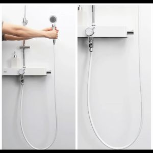 Dây Vòi Sen Aquaduo 1.5m Pvc Cao Cấp Chống Xoắn Siêu Bền Chịu Nhiệt Tốt Xài Cho Máy Nóng LạnhVòi Xịt Vệ Sinh