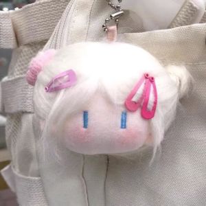 Đồ Chơi Búp Bê Cotton Dễ Thương Mới Đầu Tóc Nhỏ Dễ Thương Trang Trí Đa Năng Sáng Tạo Phụ Kiện Treo Ngày Lễ Quà Tặng Bạn Thân