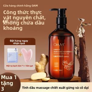 Oam | Dầu Massage Toàn Thân Gừng Và Ngải Cứu