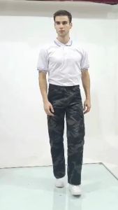 Celana Loreng Carventer Pants Vintage Wide Leg Gombrong Loreng - Celana Cargo Camo of white Pria
