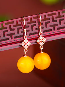 ต่างหูเงินแท้ S925 ประดับไข่มุกสีแหวน ต่างหูแบบมีหัวเข็มขัด ต่างหูเงินแท้ ต่างหูแฟชั่นสำหรับผู้หญิง