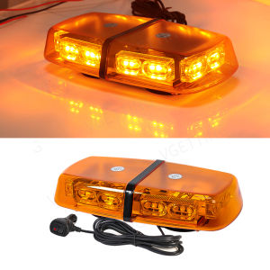 36 Đèn LED Ô Tô Trên Mái Đèn Nhấp Nháy Cảnh Báo Khẩn Cấp Đèn Hiệu An Toàn Gắn Từ Tính Cho Xe Tải Xe Cứu Thương Ủng - 4 Màu 12V 24V