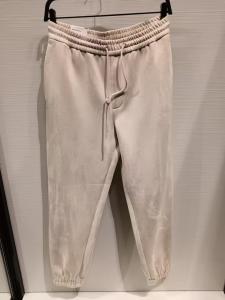 Autumn New Mens Casual Pants Deer Skin Velvet Straight Leg Elastic Waist Cuffed Long Trousers XIONGZARA Fashion Urban Basic Solid Color