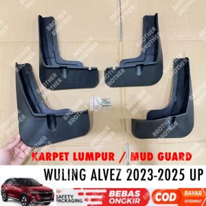 Mud Guard Wuling Alvez 2023 2024 2025 Karpet Lumpur Mudguard