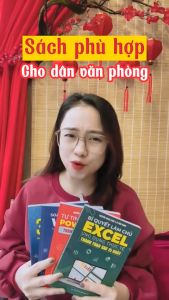 Bộ 4 Cuốn Sách Word - Excel - Powerpoint - 39 Thủ Thuật Phím Tắt Sách In Màu Tặng Video Hướng Dẫn File Thực Hành Khoá Học