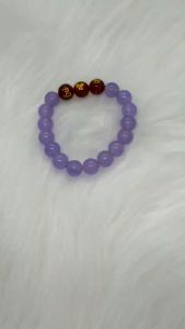 Vòng tay mã não tím tam hợp tỵ dậu sửu - size 8 10 ly cho người mệnh thổ mệnh hỏa - có khai quang điểm nhãn may mắn tài lộc - PHONG THỦY ANH VŨ