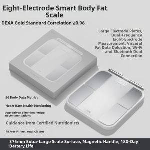 LEFU | Smart Body Fat Scale with 8 Electrodes for Healthy Weight Management