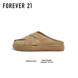 Forever 21 | French Boho Lace-Up Breathable Half Slippers