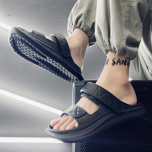Dép Lê Nam Xăng Đan Đi Biển Lái Xe Việt Nam Instagram Đế Dày Cảm Giác Giẫm Gót Đi Hai Kiểu Mùa Hè Chống Trượt Đi Bên Ngoài Mùa Hè Mẫu Nam