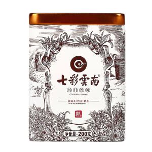 QINGFENGXIANG | Top Quality Ancient Tree Ripe Puer Tea 200g