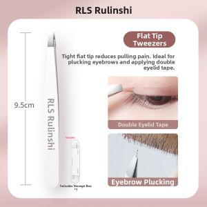 RULIS | Precision Eyebrow Tweezers Stainless Steel