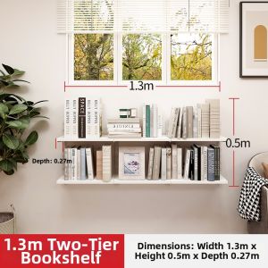 Wall Mounted Multi-layer Shelf 1.3m