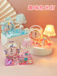 Children's DIY Crystal Alarm Clock Kit: Creative Night Light & Handmade Decoration