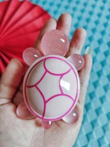 Adorable Little Turtle Resin Glowing Crystal Night Light Car Decorations Creative Handmade Desktop Decorations Home Accessories