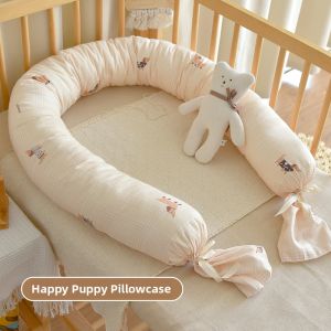 ANYOUBI | Impact Protection Bedside Crib Bumper Soft Cushion for Side Sleeping