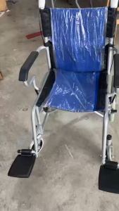 [SG Stock]Foldable Manual Wheelchair - Lightweight & Reclining for Seniors (Hospital-Grade & Ready Stock)