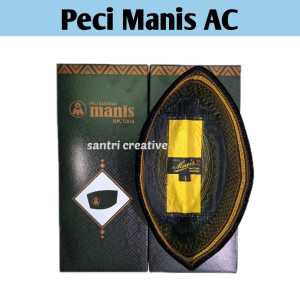 Peci Manis Kopiah Songkok Hitam Polos Motif AC Plat Kuning Tanpa Kertas Nyaman