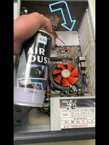 [SG Seller] Air Duster Spray High Pressure Air Duster for PC Laptop Keyboard Fast Cleaning