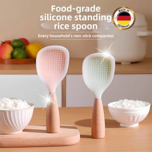 WEVOLA | Non-stick Heat-resistant Silicone Rice Scoop