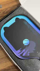 (COD)Double-Sided Cat Face Print  Pickleball Paddle - PremiumCarbon Fiber  Surface with Fine Matte Finish High-  DensityFoam Core for Enhanced Control  Complete with Sturdy GiftBox
