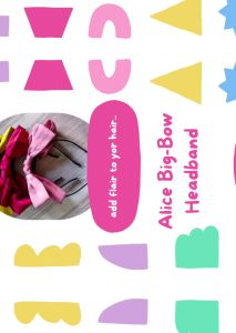 Headbands Big-Bow Alice Headband | Fashionable and Stylish Hair Accessories | Princess Accessories