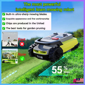 Garden efficient lawn mowing robot M10 Robot Lawn Mower RTK+AI Vision Robot Mower for Accurate Navigation & Obstacle Avoidance No Perimeter Wire