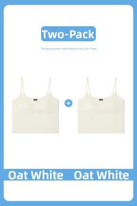 MiiOW | Spring and Summer Seamless Lace Bra Camisole Padded Fixed Cup
