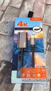 ORIGINAL MOXOM 4K Type-C to HDMI Adapter - Ultra HD Display for Monitors TVs and Projector