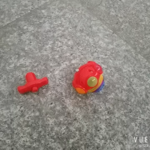 [Little B House] LED Light Shiny Toy Spinning Gyroscope Spinner Fidget LED Toys Kids Mini Toys 陀螺玩具 LED Gasing - BT331