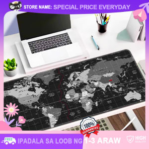 900*400mm Japanese Original Mouse Mats Printed Large World Map Extended Soft Mouse Pad for Gaming