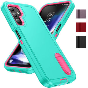 for Galaxy A14 5G A26 5G A36 5G A56 5G A16 5G A06 A15 5G A54 5G A14 4G 5G A03S (165.8）A13 4G 5G A04 S CaseHeavy Duty Protection Shockproof Anti-Scratch Slim Fit Lightweight Protective Durable Case Hard Cover with Kickstand for Samsung for Galaxy A14 5G