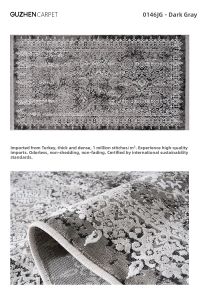 GUZHEN | Vintage High-end Persian-Style Bedroom Rug