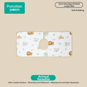 Purcotton |All-cotton Baby Burp Cloth for Spit-up Prevention