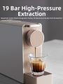 SCISHARE | Automatic Compatible Nespresso Capsule Coffee Machine. 