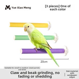 YUEXIAOMENG | Bird Teasing Toy with Beak and Claw Grinding Perch
