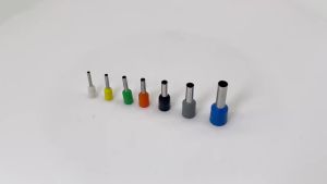100PCS/Pack E10-12 Tube Insulating Insulated Terminals 10MM² Cable Wire Connector Insulating Crimp Terminal Connector
