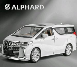 (Bisa COD)TWH Toyota ALPHARD Skala 1:24 50% dan 1:32 edisi hibrida Mobil Diecast