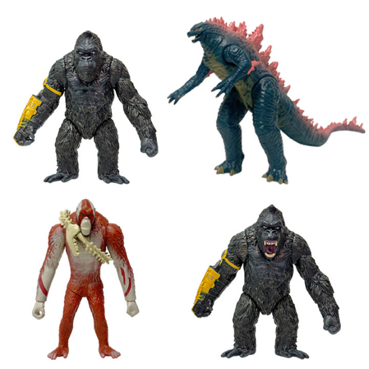 New Godzilla vs King Kong 2 Godzilla Model Kong Shimo New Empire PVC ...