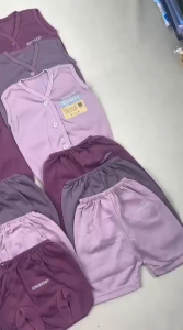 Setelan Baju Bayi Newborn 18pcs Lengan Pendek Panjang PASTEL Baju Bayi Celana Pop Bayi Lembut SNI Risyababystore