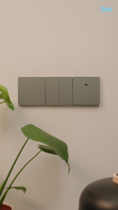 ReTouch Thins+ Series Switch & Socket - Premium Tempered Glass Graphite Grey (Rimless Design)