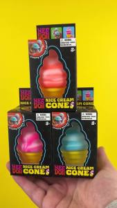 Schylling | Đồ Chơi Schylling Surprise Ice Cream Cone NeeDoh - Đồ Chơi Giảm Stress Giải Tỏa Căng Thẳng Đồ Chơi Cảm Giác Mềm Mại Trang Trí Nhà Cửa Quà Tặng Tiệc Tùng Dành Cho Người Từ 14 Tuổi Trở Lên