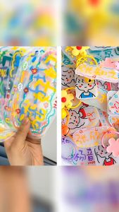 10pcs Paper Shrink Heat Shrink Sheets 20*29cm Shrink Plastic Craft Shrink Paper Diy Multifungsi Shrinky Dink Plastic