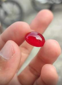 Batu Cincin Natural Akik Redbaron Top Quality Terlaria