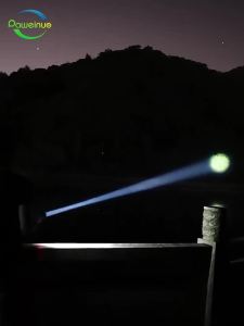2000000LM Super Bright 300W LED Flashlight 3500M Rechargeable Zoom Torch Outdoor Work Light Camping Lantern
