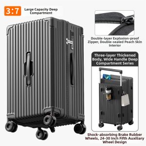 Jinlv | Compact and Large Capacity Durable Suitcase 20 Inches
