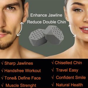 6PCS Jawline Exerciser | Alat Latihan Penirus Rahang & Pipi Tembem | Alat Pelangsing Wajah