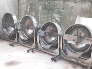 Auto Stir Wok / Kuali Automatik Auto cooking machine sambai paste pes sauce sos stirring pot stirrer