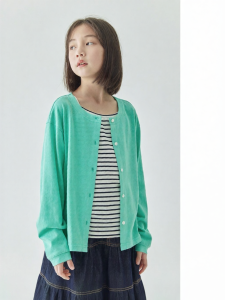 KECHU | Lightweight Textured Knit Sweater for Children Summer Wear